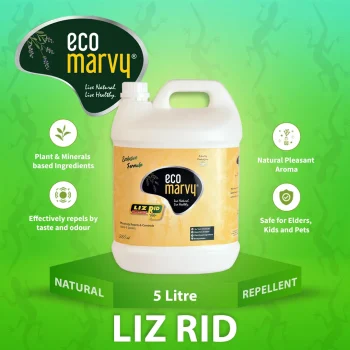𝗕𝗲𝘀𝘁 𝗟𝗶𝘇𝗮𝗿𝗱 𝗥𝗲𝗽𝗲𝗹𝗹𝗲𝗻𝘁 (𝟱𝗟) Concentrate | 100% Natural Ingredient Formulation | 1:10 Water Mix | Highly Safe for Pets & Kids