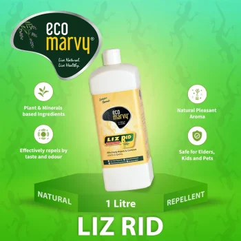 𝗟𝗶𝘇𝗮𝗿𝗱 𝗥𝗲𝗽𝗲𝗹𝗹𝗲𝗻𝘁 𝗳𝗼𝗿 𝗛𝗼𝗺𝗲 (𝟭𝗟) Concentrate | Repels Lizard by Odour | Non-Toxic | 1:10 Water Mix | Natural Ingredient Formulation