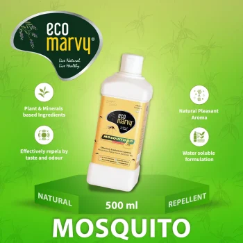 𝗡𝗮𝘁𝘂𝗿𝗮𝗹 𝗠𝗼𝘀𝗾𝘂𝗶𝘁𝗼 𝗥𝗲𝗽𝗲𝗹𝗹𝗲𝗻𝘁 (𝟱𝟬𝟬𝗺𝗹) Concentrate | Zero Chemicals | Zero Allergy | 1:10 Water Mix | Highly Safe for Kids & Pets