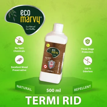 𝗡𝗮𝘁𝘂𝗿𝗮𝗹 𝗧𝗲𝗿𝗺𝗶𝘁𝗲 𝗞𝗶𝗹𝗹𝗲𝗿 𝗦𝗽𝗿𝗮𝘆 (𝟱𝟬𝟬𝗺𝗹) Concentrate | Zero Chemicals | Zero Allergy | 1:3 Water Mix | Highly Safe for Kids & Pets