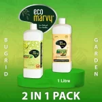 𝟮𝗶𝗻𝟭 𝗣𝗮𝗰𝗸: 𝗕𝗲𝗱 𝗕𝘂𝗴𝘀 𝗞𝗶𝗹𝗹𝗲𝗿 & 𝗚𝗮𝗿𝗱𝗲𝗻 𝗦𝗽𝗿𝗮𝘆(𝟏𝑳) Concentrate | Zero Chemical | 1:10 Water Mix | Highly Safe for Kids, Pets & Environment