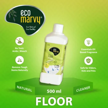 𝗡𝗮𝘁𝘂𝗿𝗮𝗹 𝗙𝗹𝗼𝗼𝗿 𝗖𝗹𝗲𝗮𝗻𝗲𝗿 (𝟱𝟬𝟬𝗺𝗹) | Zero Chemicals | Zero Allergy | Highly Safe for Kids & Pets